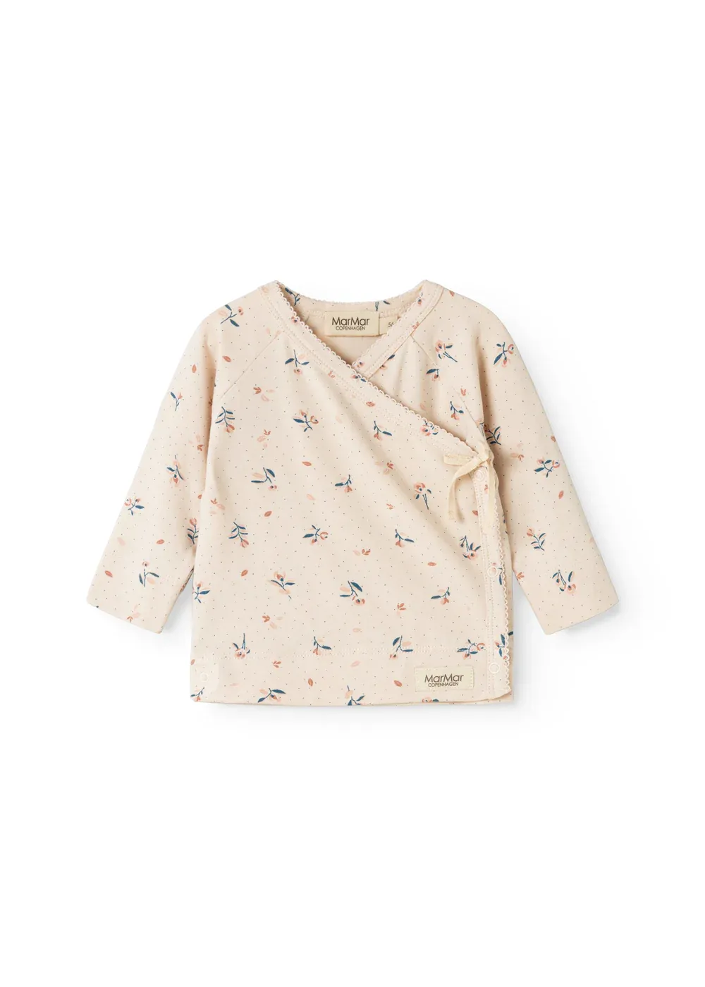 MarMar Copenhagen - Tut Wrap LS - Roses - Baby - Girl - Boy - Jongen - Meisje - Unisex