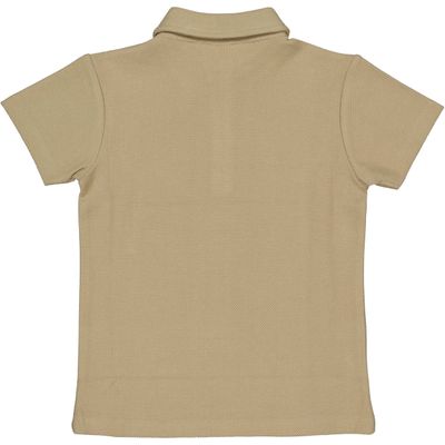 Levv - BERT T-Shirt Dessert Sand - Boy - Polo shirt met kraag- korte mouwen - jongen 