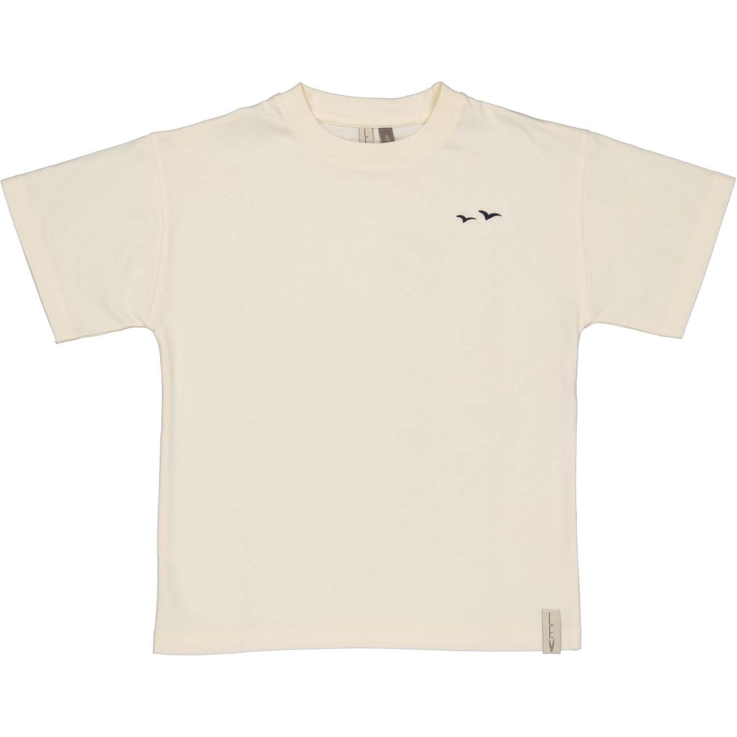 LEVV- BARAN Shirt - T-shirt- Soft White - Boy - Jongen 