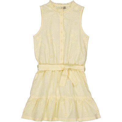 LEVV- BECKY Dress - Bright Yellow - Jurk - Girl - Meisje - meiden