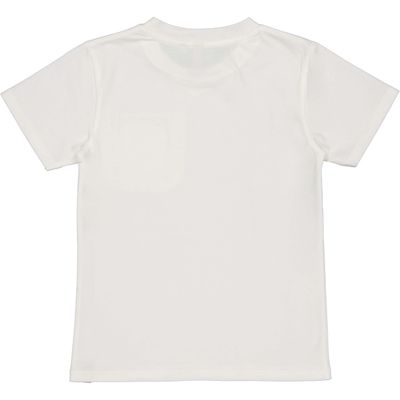 LEVV- BEIKE Shirt - T-shirt - White Marble - Girl - Meisje- meiden