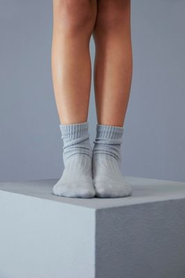 Gray Label - Ribbed Socks GOTS | 2-pack Stone Gray - Cream - Jongen - Boy - Meisje - Girl - unisex