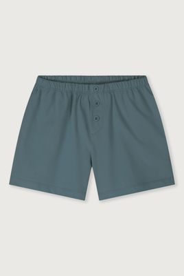 Gray Label - Button Shorts GOTS Blue Gray broekje broek peuter kroelkipje kleuter