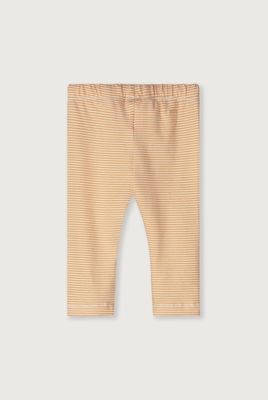 Gray Label -  Baby Leggings GOTS Melon - Cream - Kroelkipje - broek - Baby- Jongen - Boy - Meisje - Girl - unisex