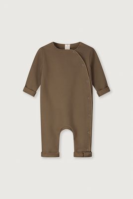 Gray Label - Baby Suit with Snaps GOTS Woody boxpakje pakje kroelkipje