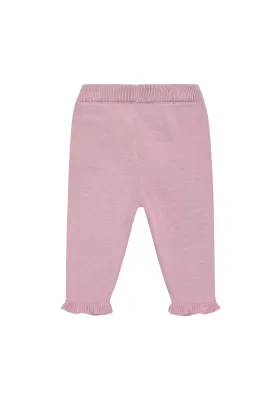 Fixoni - Pants Knit Bleached Mauve - Baby