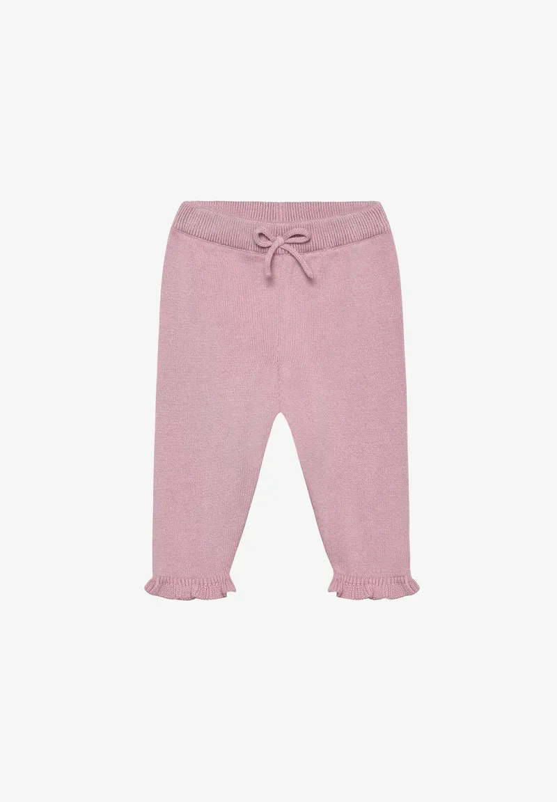 Fixoni - Pants Knit Bleached Mauve - Baby