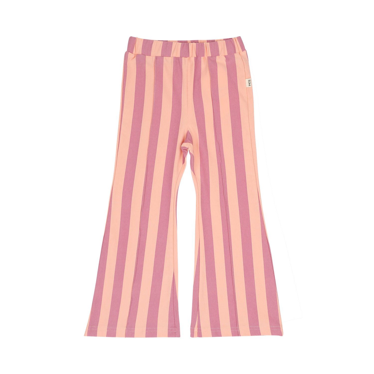 House of Jamie - Flared pants - Violet Bellini Stripes - Kroelkipje - broek 
