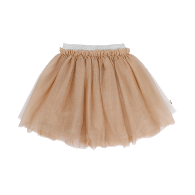 Tutu Skirt: Shiny Beige (Tulle)
