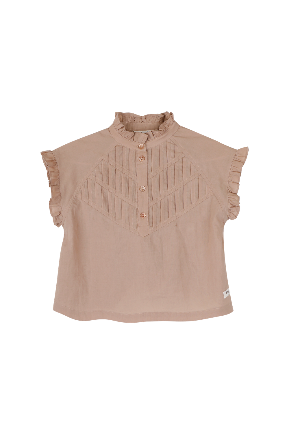 Baje- Moia - Blouse shortsleeve- Peach almond - Girls