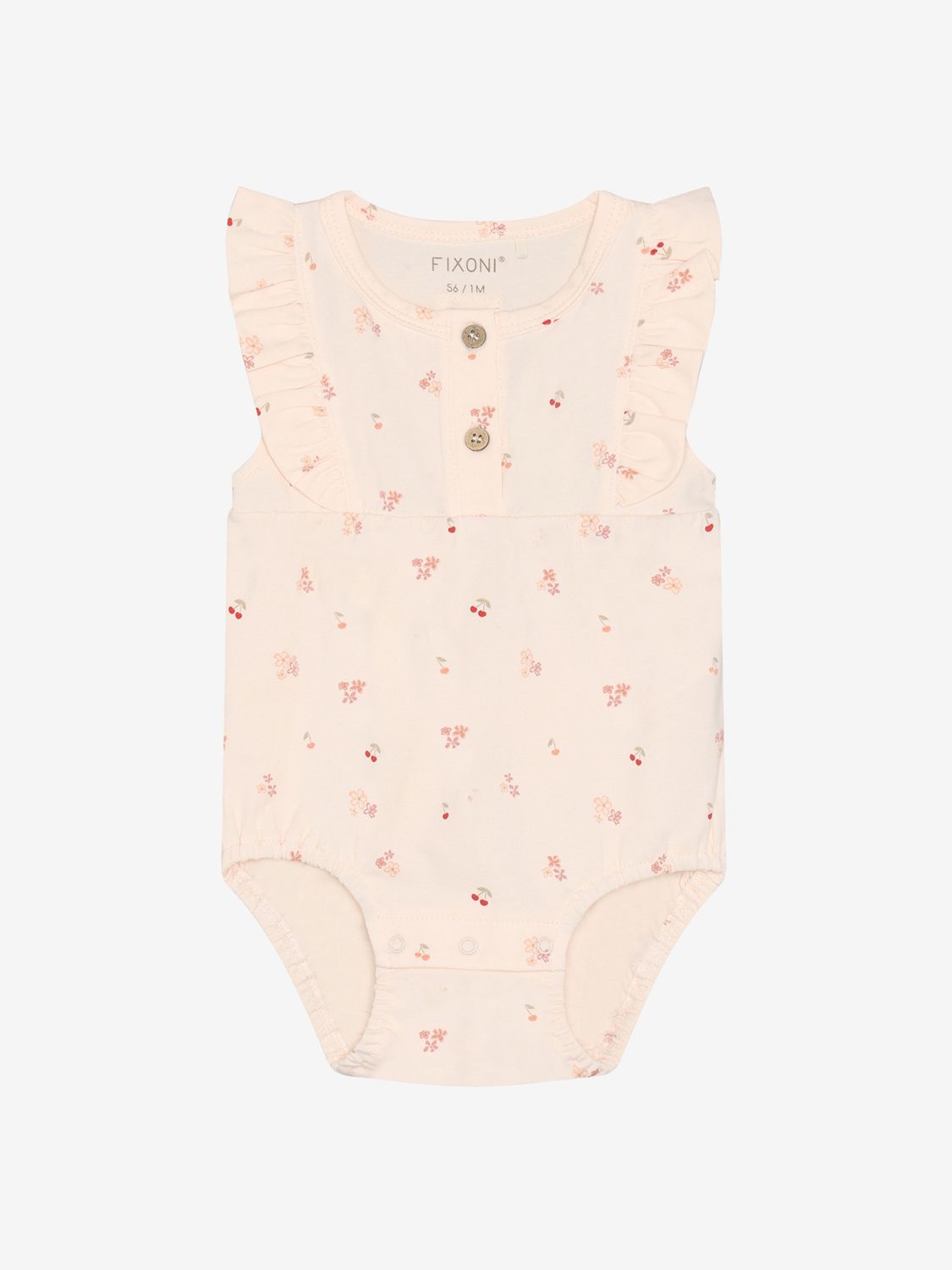 Fixoni -  Romper SS -  Rose -  baby Girl