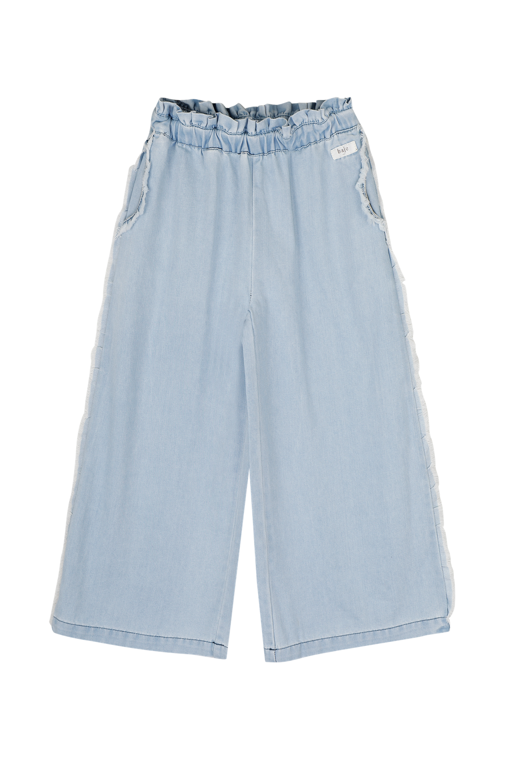 Baje- Loja - Pants long- Blue denim light - Girls