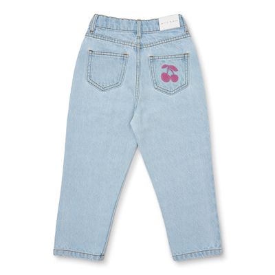 Petit Blush- Baggy Fit Jeans - Pale Light Blue - Girl - meiden - spijkerbroek 