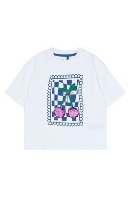 THE NEW - TNSimone OS S_S Tee - Bright White - Girl