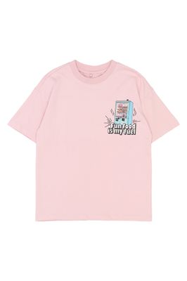 THE NEW - TNSnack OS S_S Tee - Silver Pink - Boy