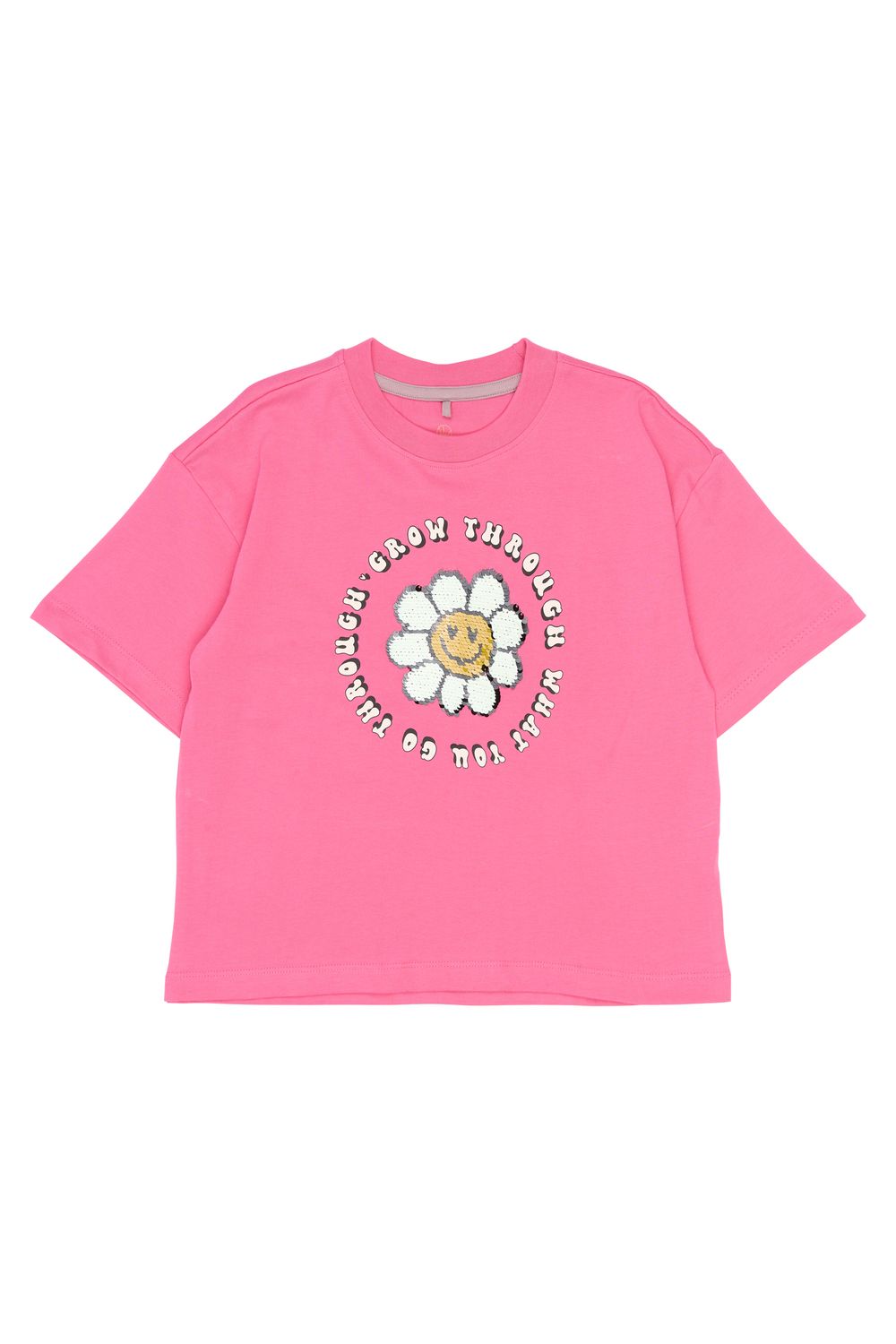 THE NEW - TNSkye OS S_S Tee - Carmine Rose - Girl