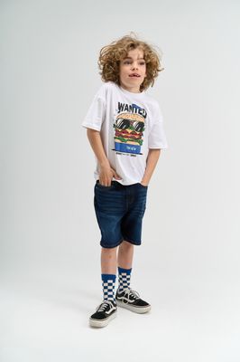 THE NEW - Steve OS Tee - Bright White - Boy T-Shirt - jongen