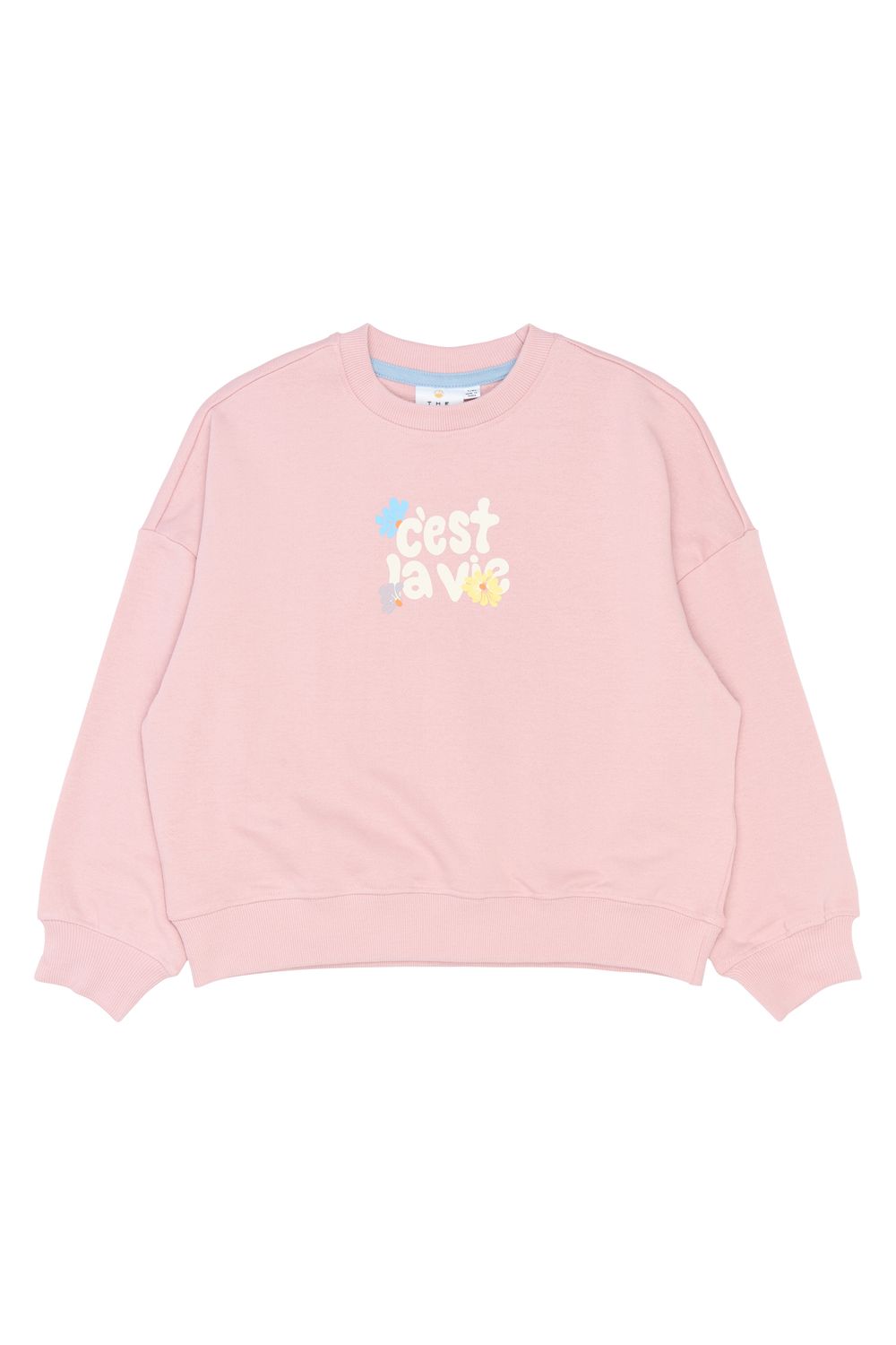 THE NEW - TNSandy OS Sweatshirt - Silver Pink - Girl