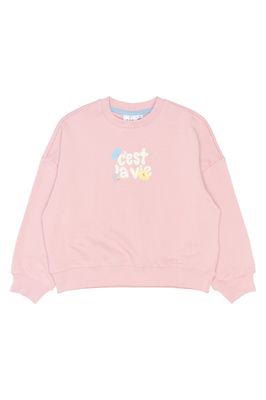 THE NEW - TNSandy OS Sweatshirt - Silver Pink - Girl