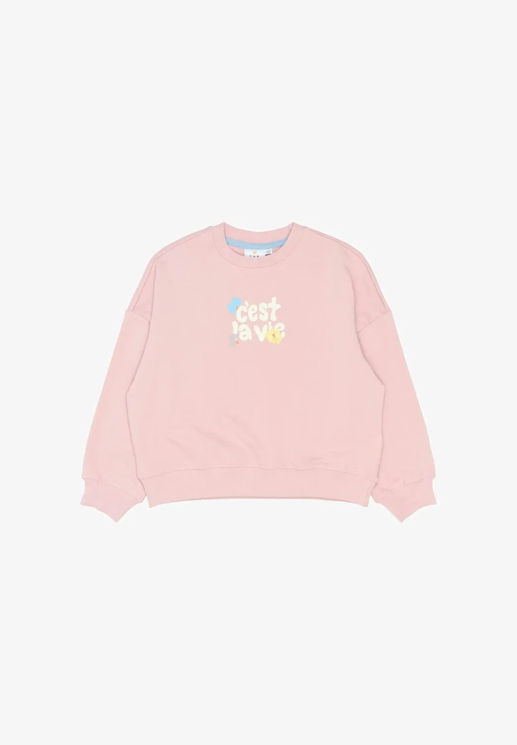 THE NEW - Sandy OS Sweatshirt - Silver Pink - Girl (trui)