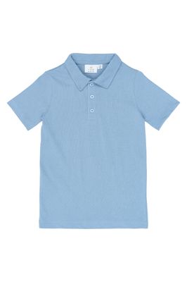 THE NEW - Stennis Polo - Forever Blue - Boy - Jongen - Blauwe polo shirt korte mouw