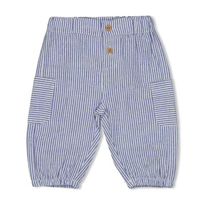 Feetje - Broek streep chambray - Seaside Happiness -Chambray - Baby - jongen - boy