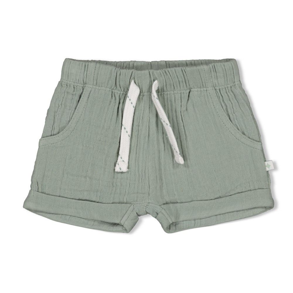 Feetje - Short mousseline - Summer Woven - Zeegroen
