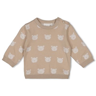Feetje - Sweater gebreid AO - The Knits - Zand melange