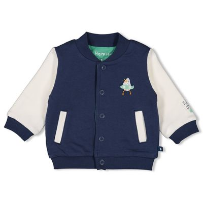 Feetje - Omkeerbaar bomberjack - Seaside Happiness - Indigo - Baby - Boy - Jongen