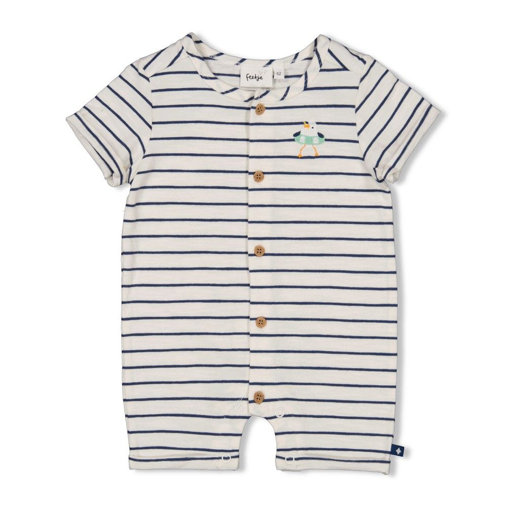 Feetje - Kort pakje streep - Seaside Happiness - Offwhite - baby - Boy - Jongen - Meisje - Girl - Unisex 