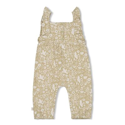 Feetje - Jumpsuit crinkle AOP - Let Your Dreams Blossom - Groen - Baby- Jongen - Boy - Meisje - Girl