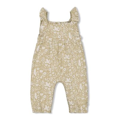 Feetje - Jumpsuit crinkle AOP - Let Your Dreams Blossom - Groen - Baby- Jongen - Boy - Meisje - Girl