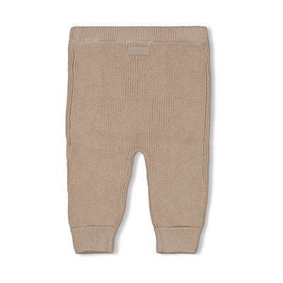 Feetje - Broek gebreid - The Knits - Zand melange- Baby- Jongen - Boy - Meisje - Girl 