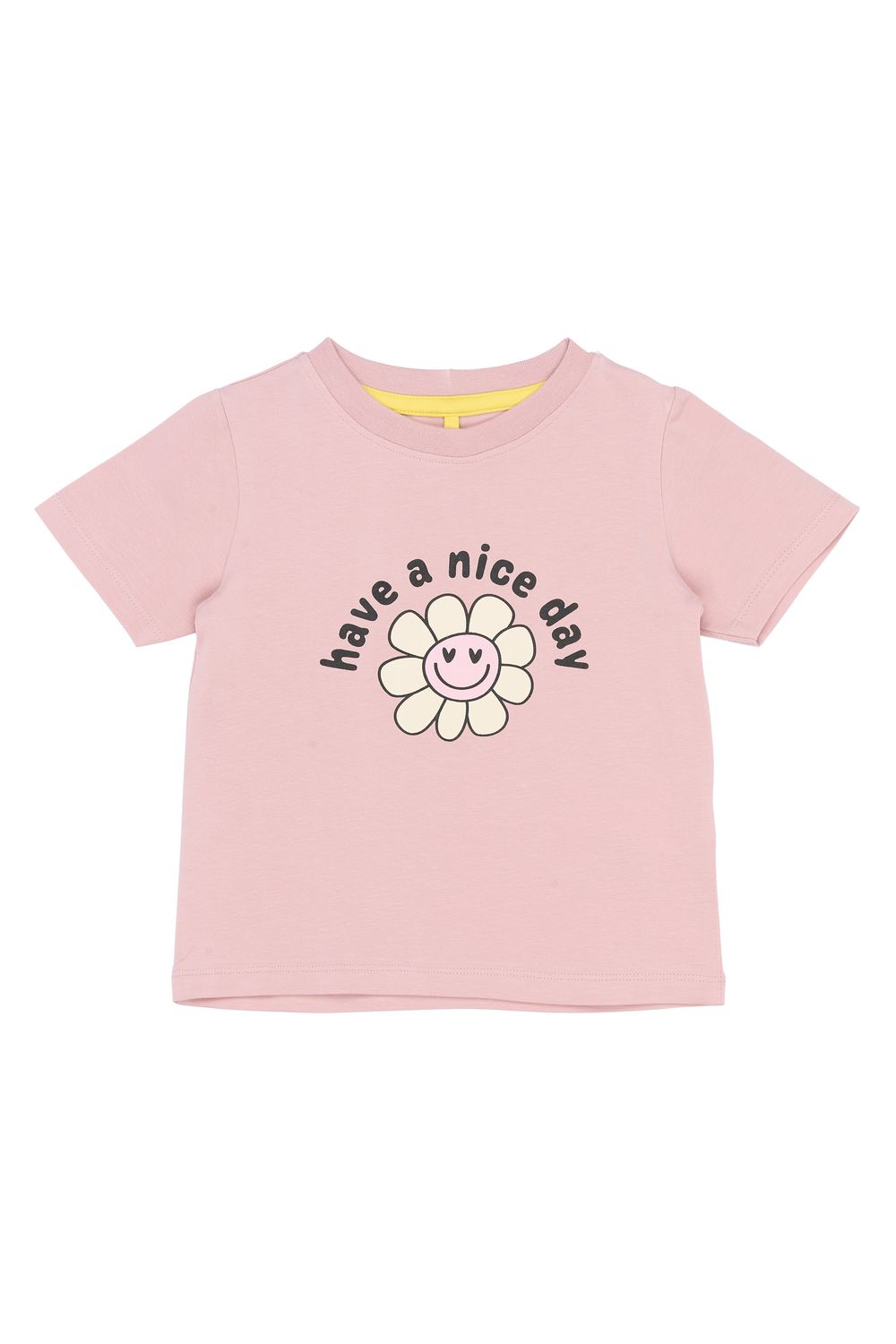 THE NEW SIBLINGS - TNSTSille S_S Tee - Silver Pink - Girl