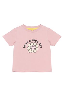 THE NEW SIBLINGS - TNSTSille S_S Tee - Silver Pink - Girl