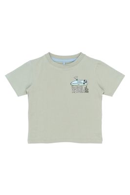 THE NEW SIBLINGS - TNSTSigurd S_S Tee - Aqua gray - boy