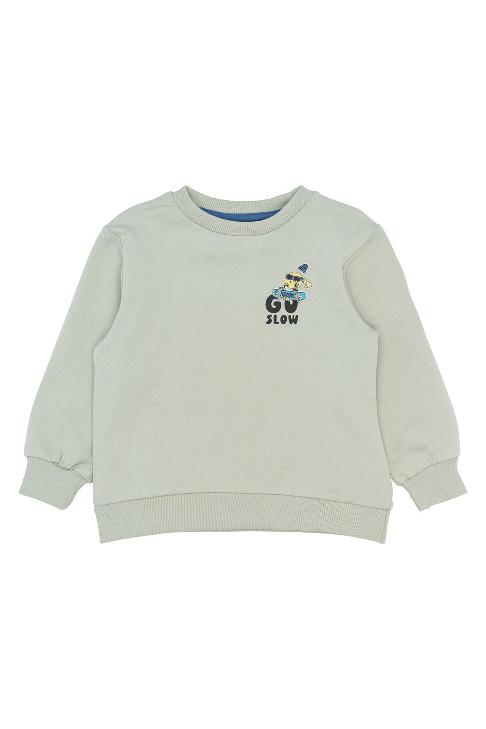 THE NEW SIBLINGS - TNSTStan Sweatshirt - Aqua gray - boy