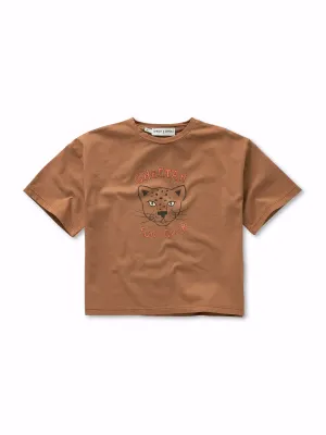 Sproet &amp; Sprout - T-shirt cheetah - Tabacco - Boy - jongens - jongen