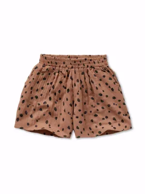 Sproet &amp; Sprout - Muslin shorts animal print - Camel - Girl - meiden - meisjes