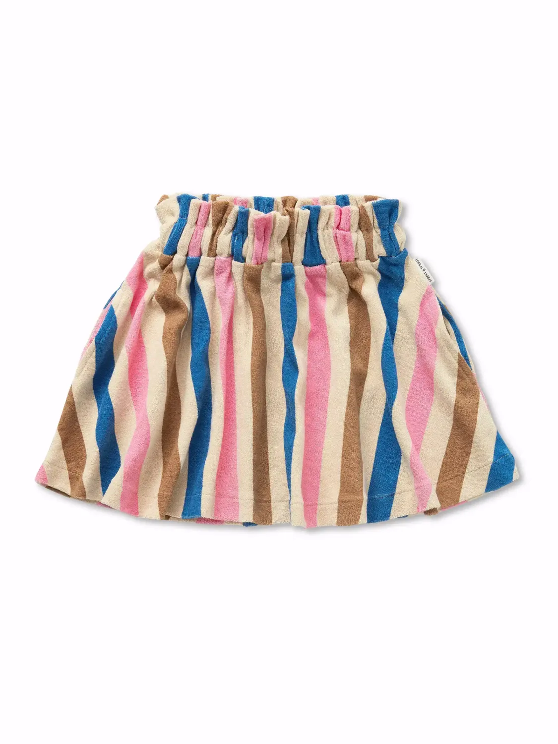 Sproet &amp; Sprout - Paperbag skirt stripes - Sesame - Girl - meiden - meisjes