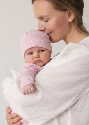 MarMar Copenhagen - Rikke - Pink Stripe - Romper - Baby - Meiden - Girl