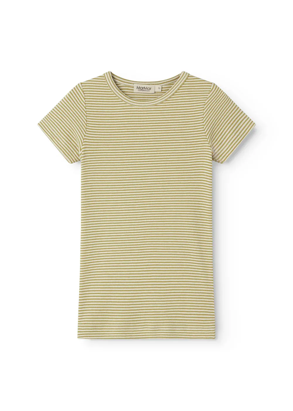 MarMar Copenhagen - Tago - Olive Stripe - T-shirts - Boy - Girl - Jongen - Meisje - Unisex - Baby