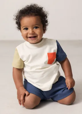 MarMar Copenhagen - Tad B - Colour Block - T-shirts - Boy - Jongen - baby