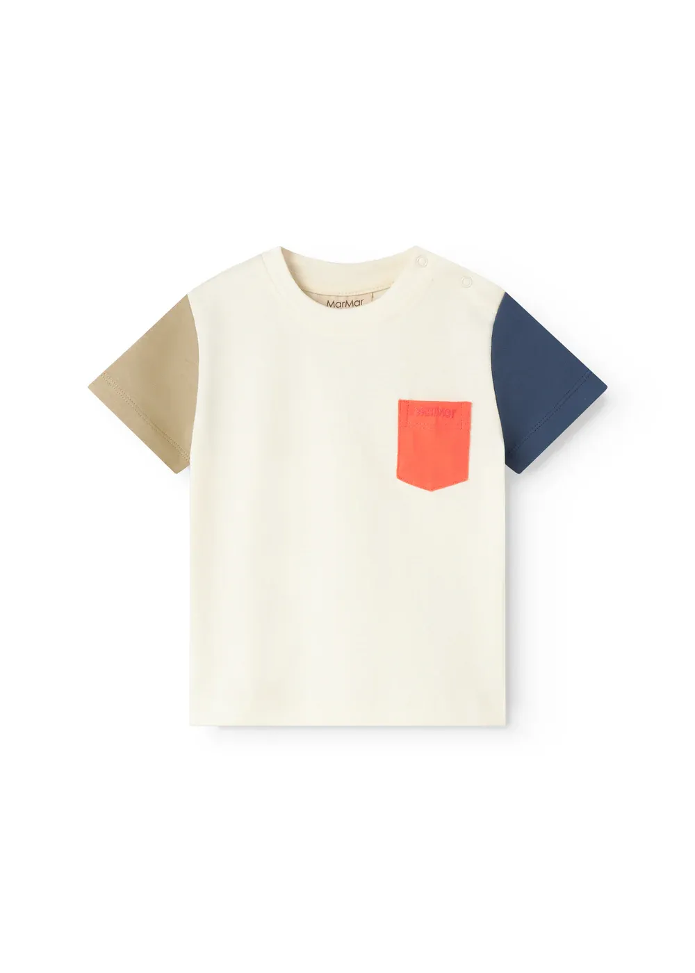 MarMar Copenhagen - Tad B - Colour Block - T-shirts - Boy - Jongen - baby