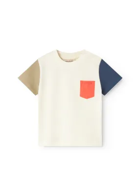 MarMar Copenhagen - Tad B - Colour Block - T-shirts - Boy - Jongen - baby