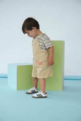 The New Chapter jumpsuit Pip - Honey Peach - Tuinbroek  - Boy - Girl - Jongen - Meisje -Unisex 
