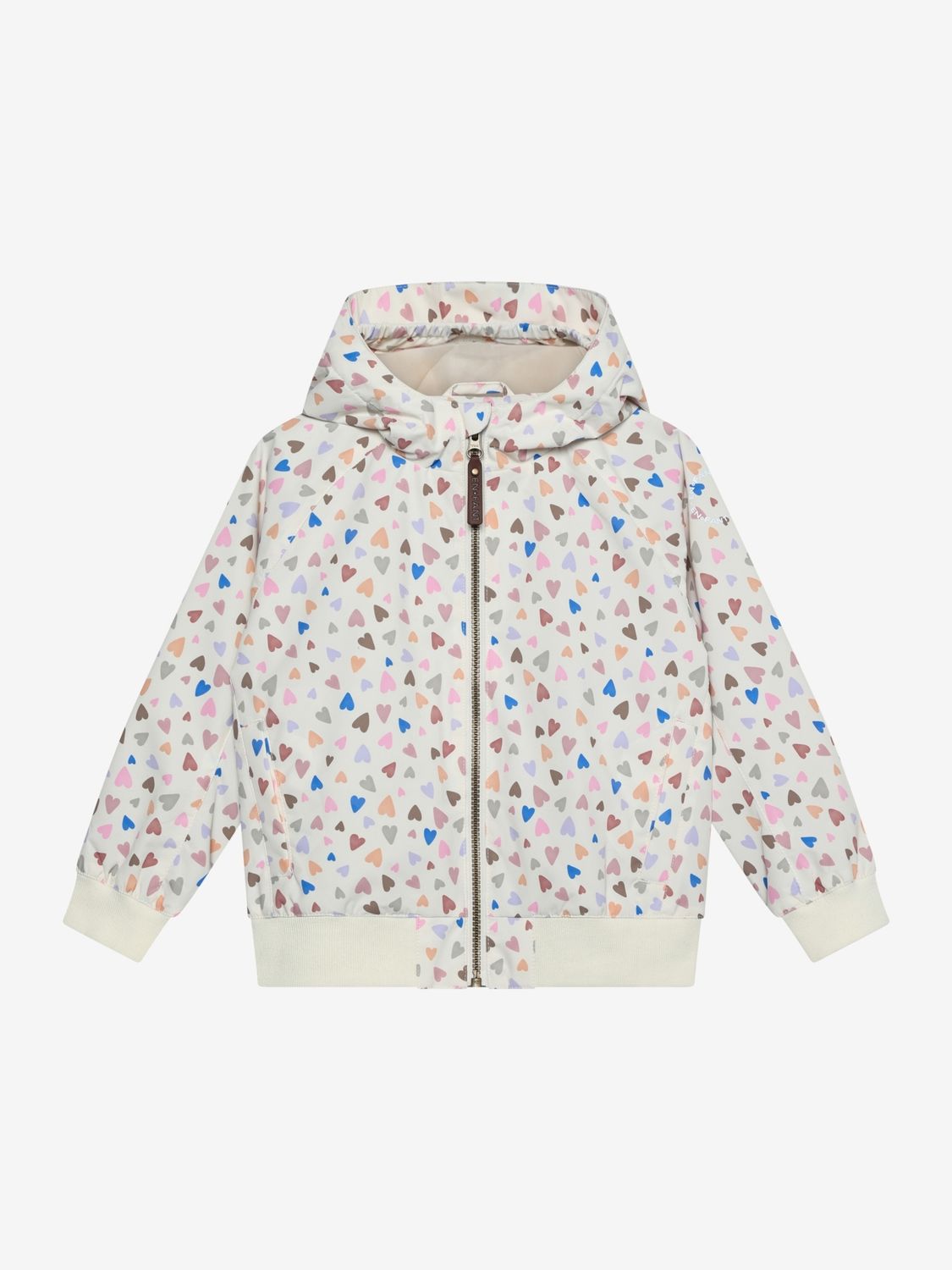 ENFANT - Girl Bomber Jacket, AOP - Eggnog - meiden - meisjes