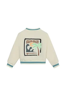 ENFANT - Bomber Jacket W. Embroidery - Citadel