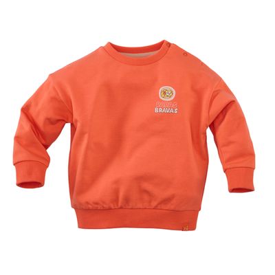 Z8 - Dayn - Sizzling orange - Sweater/ Trui- boy - Jongens - jongen 
