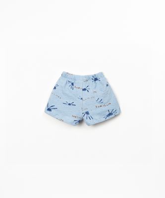 Play Up- PRINTED EMBELLISHED JERSEY SHORTS - COPENHAGA - Boy - jongens - baby - korte broek